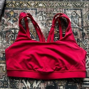 Lululemon Pink Sports Bra 🍋💕